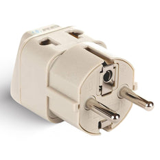 Type E/F - OREI Grounded 2 in 1 Plug Adapter - Germany, France, Europe (DB-9)