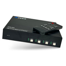 4x4 USB KVM Switch Keyboard & USB Peripheral Control(UKM-404)