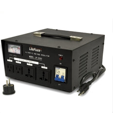 LiteFuze LR-2000 2000 Watt Step Up/Down Voltage Regulator/Converter