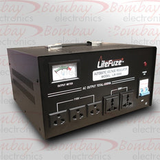 Litefuze LR-8000 Heavy Duty 8000 Watt Voltage Regulator/Converter