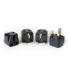Type G - OREI Grounded 2 in 1 Plug Adapter (4 Pack) - UK, Hong Kong, Singapore