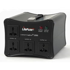 LiteFuze convertingbox 2000 Light Weight Voltage Converter Transformer