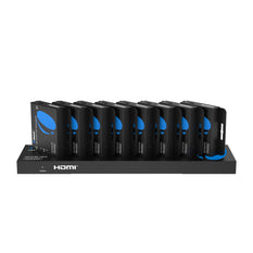 OREI 4K@30Hz 1x8 HDMI™ Extender Splitter (Loop) - 132ft (cat6) (HD18-EX132-K)