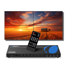 4K 1-In-4-Out USB-C & HDMI™ Video Wall Controller (Audio Extract) (HD-22VW)