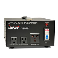 LiteFuze LT-5000UD 5000 Watt Heavy Duty Voltage Converter Transformer