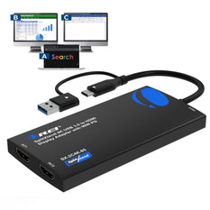 SplitXtend 4K USB 3.0 to HDMI Display Adapter with 90W PD (SX-2C4K-85)