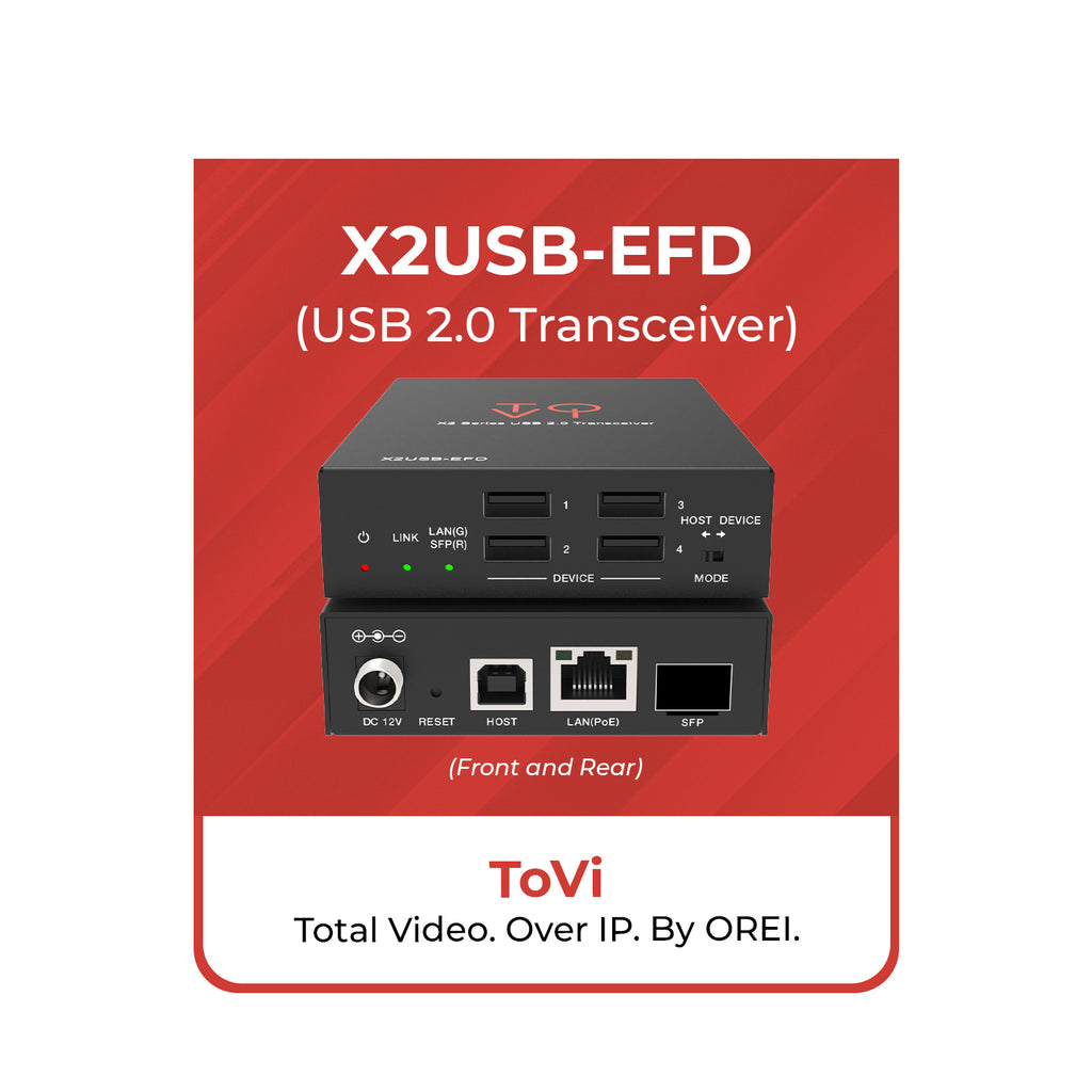 Transiver Usb X2 Series USB 2.0 Transceiver (X2USB-EFD)