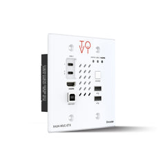 ToVi X4 4K Wall Plate Encoder (Video Wall, KVM) - (X4UH-WUC-ETX)