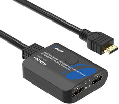 OREI UHDS-102C: 1x2 HDMI Splitter - 4K & 3D Support with Downscaler