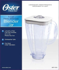 Oster 4917  New Plastic Glass Jar