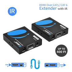 OREI EX-400C: HDMI Extender upto 400 ft Over Single CAT5e/6/7