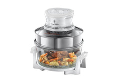Russell Hobbs 18537 Halogen Oven with timer 1400W- Silver