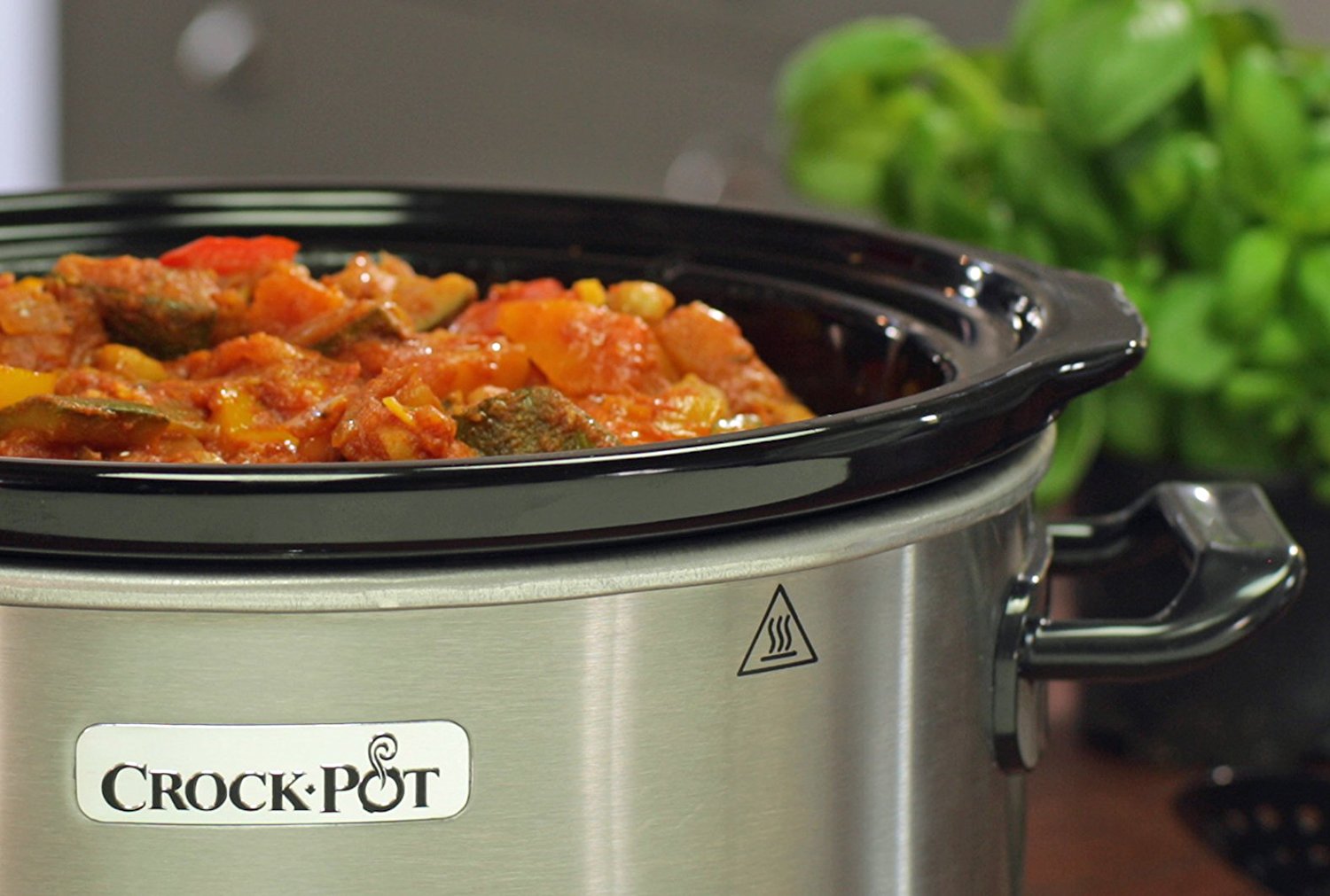 Vonshef 6.5 Liter 220 volts Crockpot Slow Cooker electric 220 240