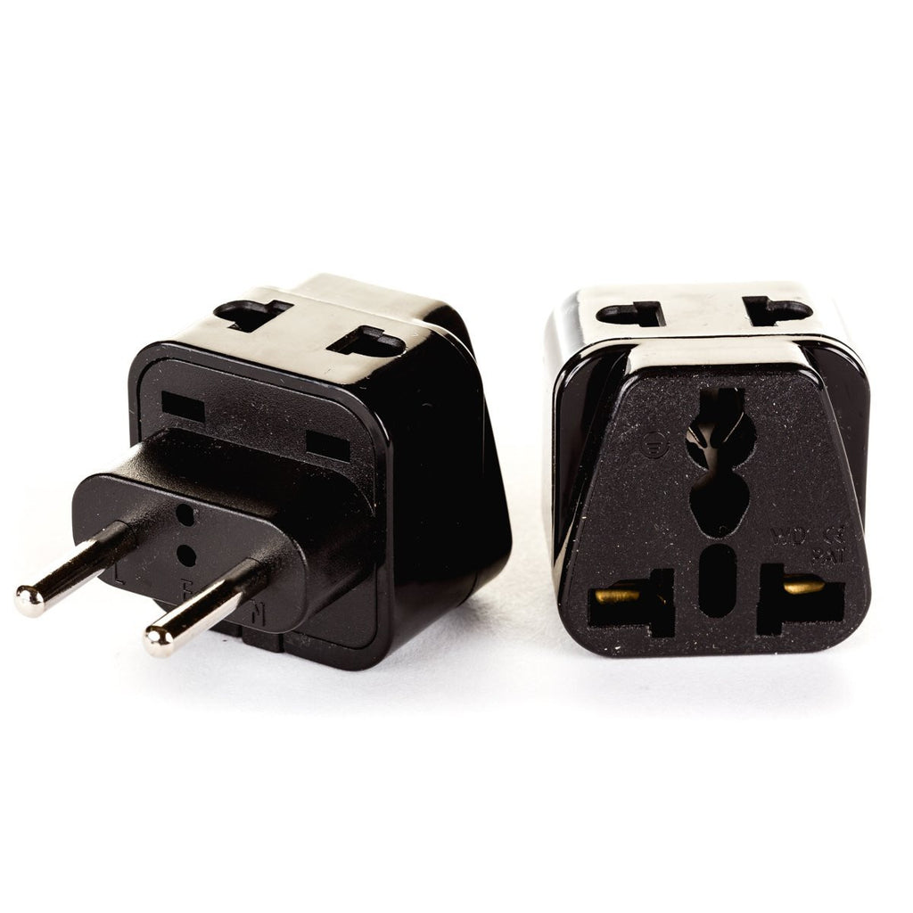 4 Pack Universal Adapter, UK to US Adapter, Europe to US Plug Adapter,  Travel Adapters, European to USA General Adapter, American Outlet Plug  Adapter