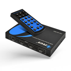 OREI HDMI Multiviewer 4x1 Seamless HDMI Switch - 4 Ports - 1080p