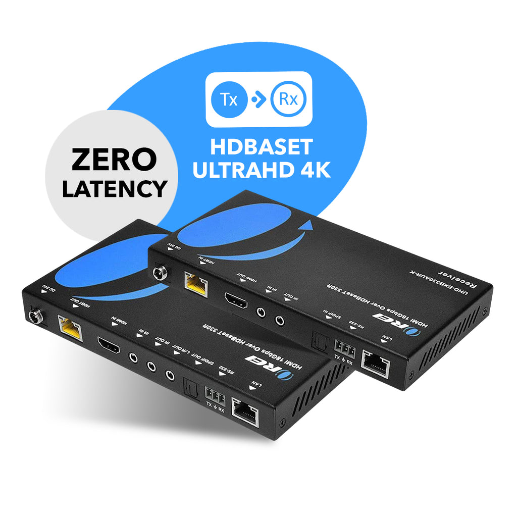 HDBaseT HDMI Extender 4K@60HZ 4:2:0 w/ PoC - J-Tech Digital