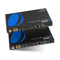 OREI 4K HDBaseT HDMI Extender Over CAT6/7 up to 330 Feet, Bi-directional IR, ARC, PoC, RS-232 (UHD-EXB330LAR-K)