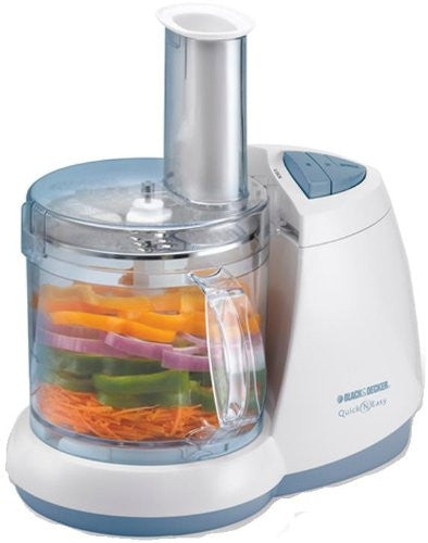 Black + Decker 8-Cup 3-in-1 Easy Assembly Food Processor