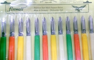 Fixwell Stainless Steel Knife, Assorted Colors