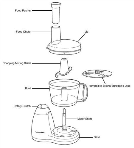 Hamilton Beach 70450 Parts