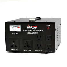 LiteFuze LR-3000 Heavy Duty 3000 Watt Voltage Regulator/Converter