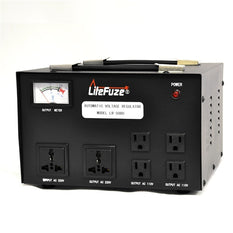 LiteFuze LR-5000 5000 Watt Step/Down Voltage Regulator/Converter