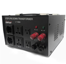 LiteFuze LT-10000 10000 Watt Heavy Duty Voltage Converter Transformer