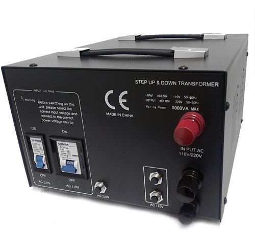 LiteFuze LT-8000  8000 Watt Voltage Converter Transformer