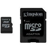 Kingston 2 GB Micro SD Card (Retail Packaging)