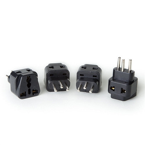 Object Universal Plug Type J Plug Adapter (4 Pack) | OREI 2-in-1 Universal Plug | Switzerland ...