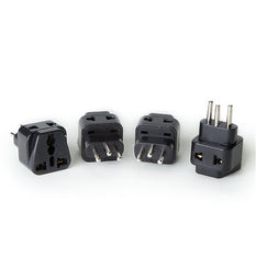 Type J - OREI Grounded 2 in 1 Plug Adapter (4 Pack) - Swiss, Switzerland