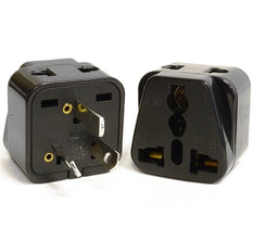 Type I - OREI Grounded 2 in 1 Plug Adapter (2 Pack)- China, Australia, New Zealand