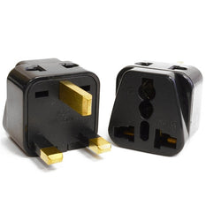 Type G - OREI Grounded 2 in 1 Plug Adapter (2Pack) - UK, Hong Kong, Singapore