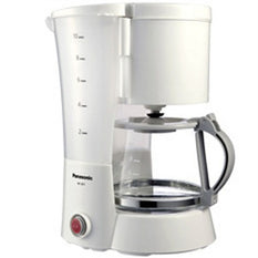 Panasonic NC-GF1WSH 10 Cup 800W Coffee Maker (220 Volt)