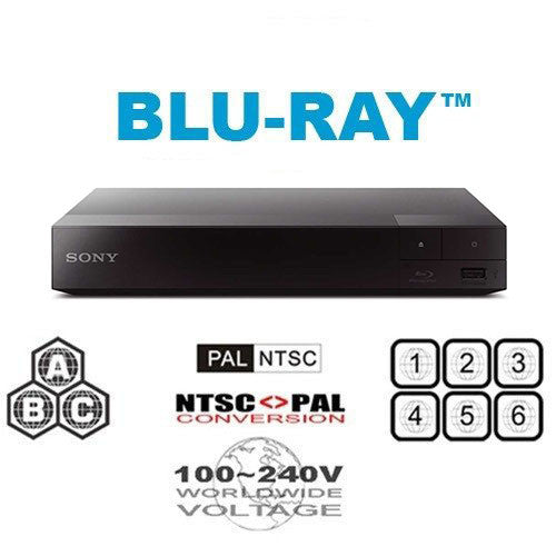 Sony BDP-S3700 Region Free Blu-Ray Bombay Player- Electronics