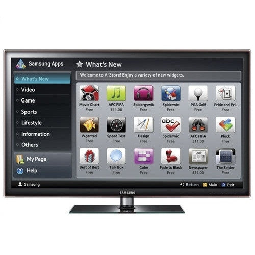 Diplomatie Normaal gesproken als resultaat Samsung UA-46D5500 | 46" 1080p Multi-System LED Smart TV