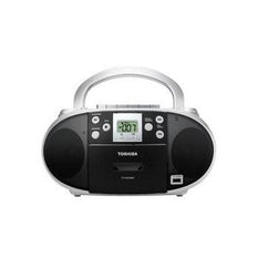 Toshiba TYCKU300D Portable CD,MP3, AM/FM Radio Cassette Recorder (115V/220V)