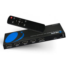 4K HDMI 2.0 4x1 HDMI Switch With Audio Extractor ARC/EARC Supported (UHDS-401A)