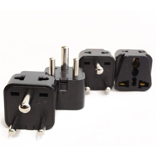 Type D Plug Adapter | OREI 2-in-1 Universal Plug | India, Nepal