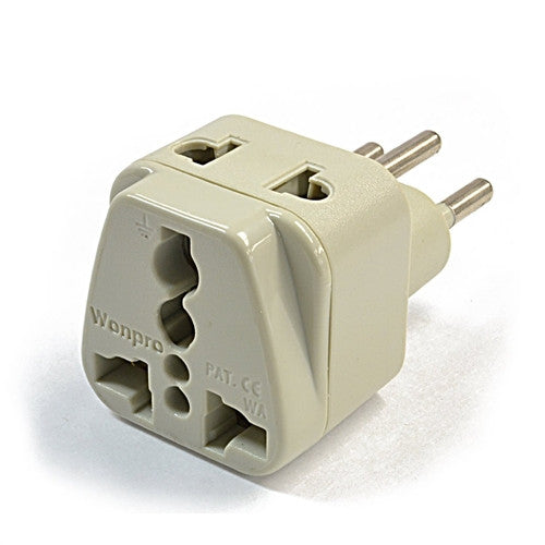 Type J Plug Adapter | OREI 2-in-1 Universal Plug | Switzerland, Swiss