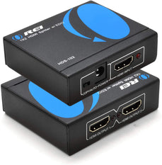 OREI HDS-102: 1x2 Powered 1080P 4K HDMI Splitter with 3D Resolutions