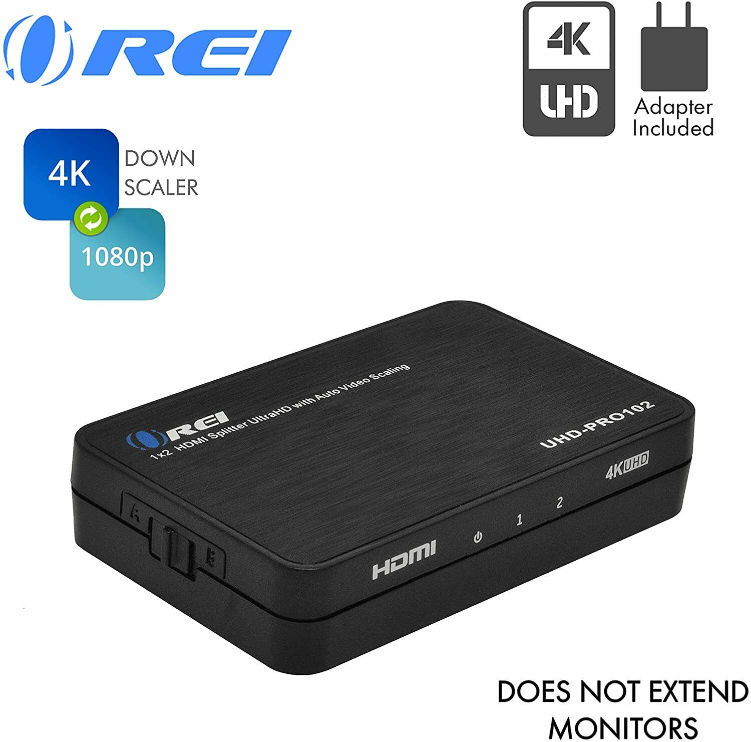 Diskriminere Punktlighed fortov OREI UHD-PRO102: 1x2 HDMI Duplicator Splitter - Bombay Electronics